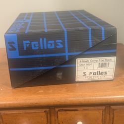 S Fellas Steel Toed Sneakers Size 14