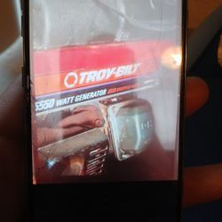 Triy Bilt 5550 Watt Gas Generator