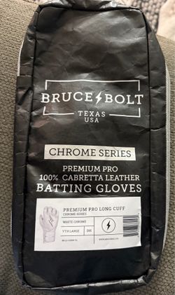 Bruce Bolt Batting gloves long cuff