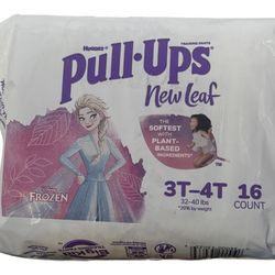Huggies Pull Ups New Leaf 3T-4T (Girl)