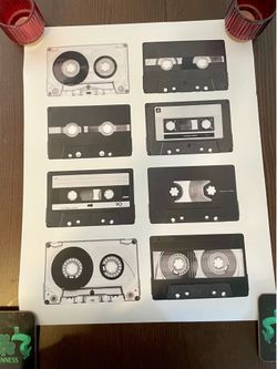 Haus and Hues Cassette Tape Poster