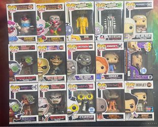 Funko horror pop lot