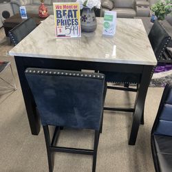 Dining Set $599 🩷😻 Easy Purchase Options! 