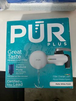 Pur Plus Faucet Walter Filtration System