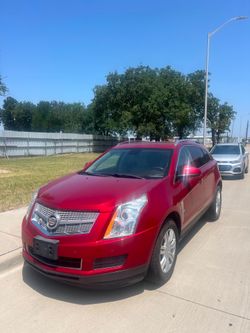 2010 Cadillac red