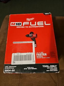 Milwaukee 1/2" Hammer Drill/Driver M18