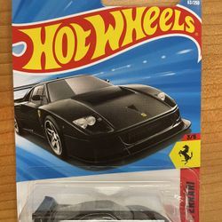 Hot Wheels 2026 C-Case Black Ferrari F40 Competizione 🔥🔥🔥