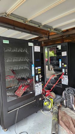 Vending Machine and New tire