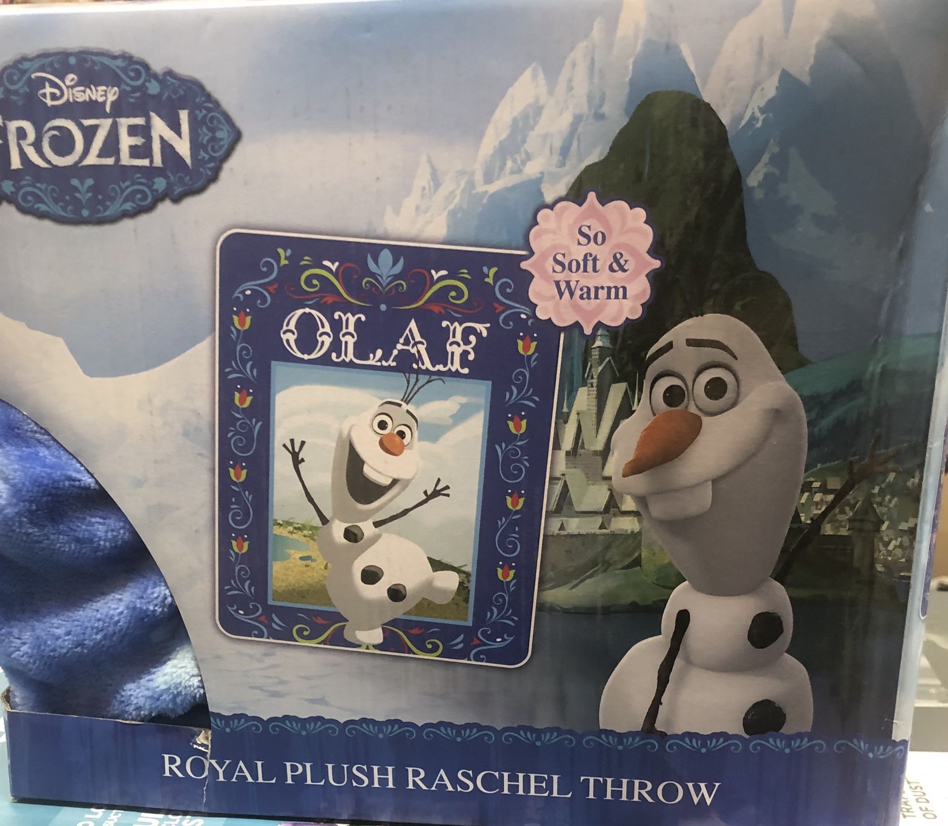 Baby Blanket OLAF Frozen Disney 