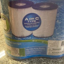 2 Pack Universal Replacement Filter Cartridge 