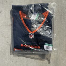 Denver Broncos Bo Nix Navy Alternate Game Jersey