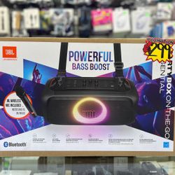 JBL HARMAN POWERFUL BASS BoosT Party Box On The Go