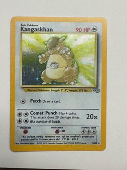 Kangaskhan jungle holo nm unlimited