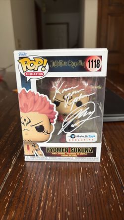 Sukuna signed Funko pop (Ray Chase)