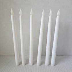Battery Operated Flameless Taper Candles NEW