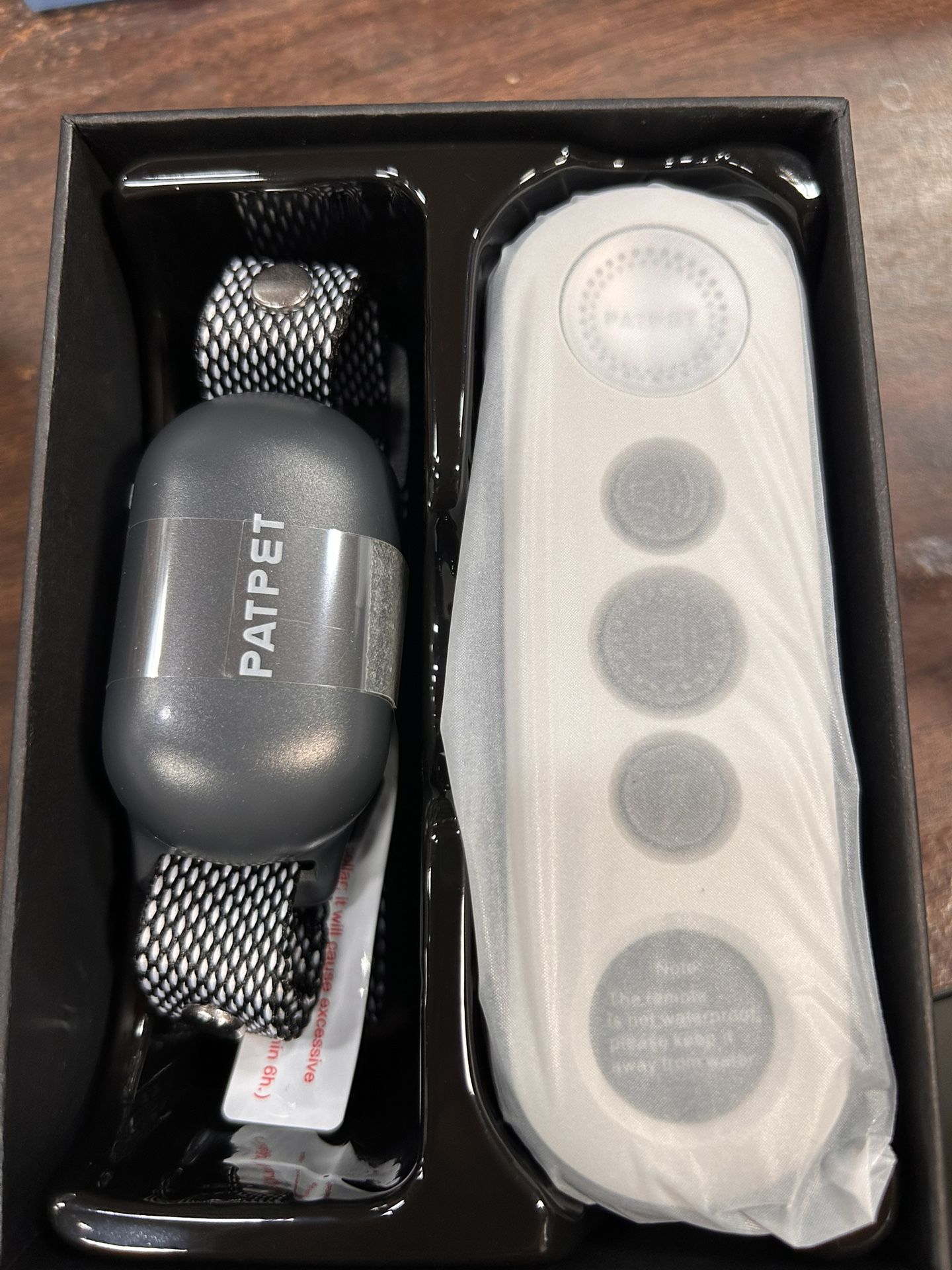 PATPET Dog Training Collar with Remote - Electric Dog Shock Collar for Small Medium Large Dogs - 3 Adjustable Safe Modes, Rechargeable Waterproof E Co