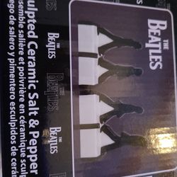 The Beatles: Abbey Road: Silhouettes Salt & Pepper Set