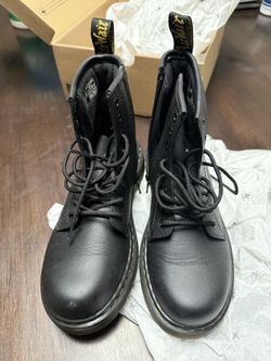 Dr Martens 1460 Leather Lace Up Boots Size 3 Men Size 4 Women