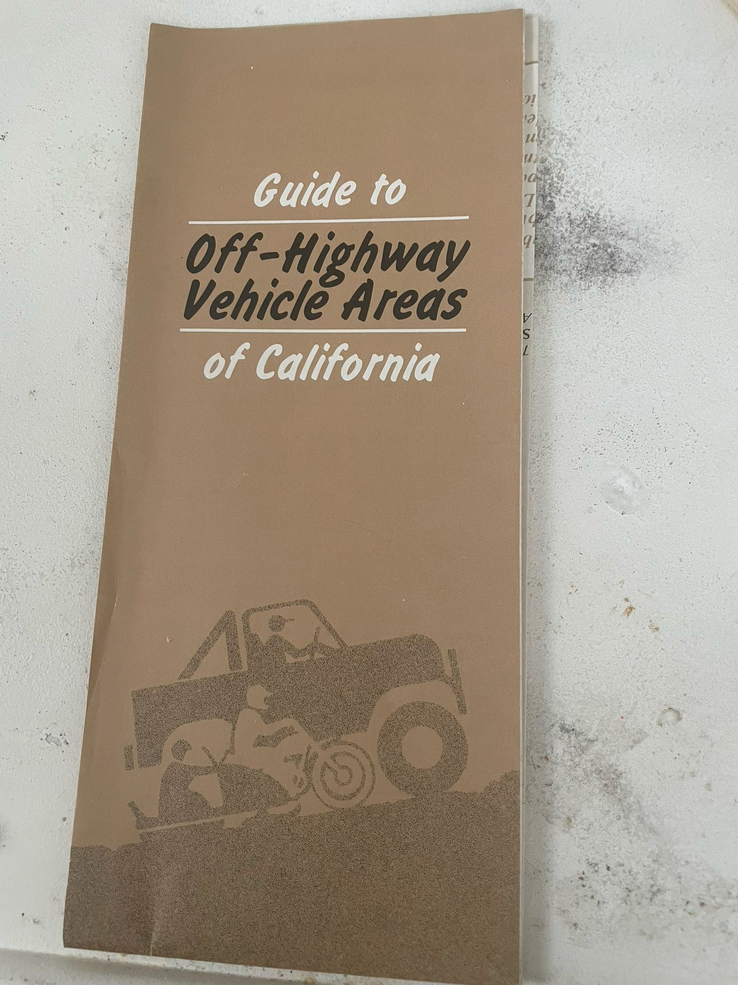 Guide To Off-Highway Vehicle Areas Of California