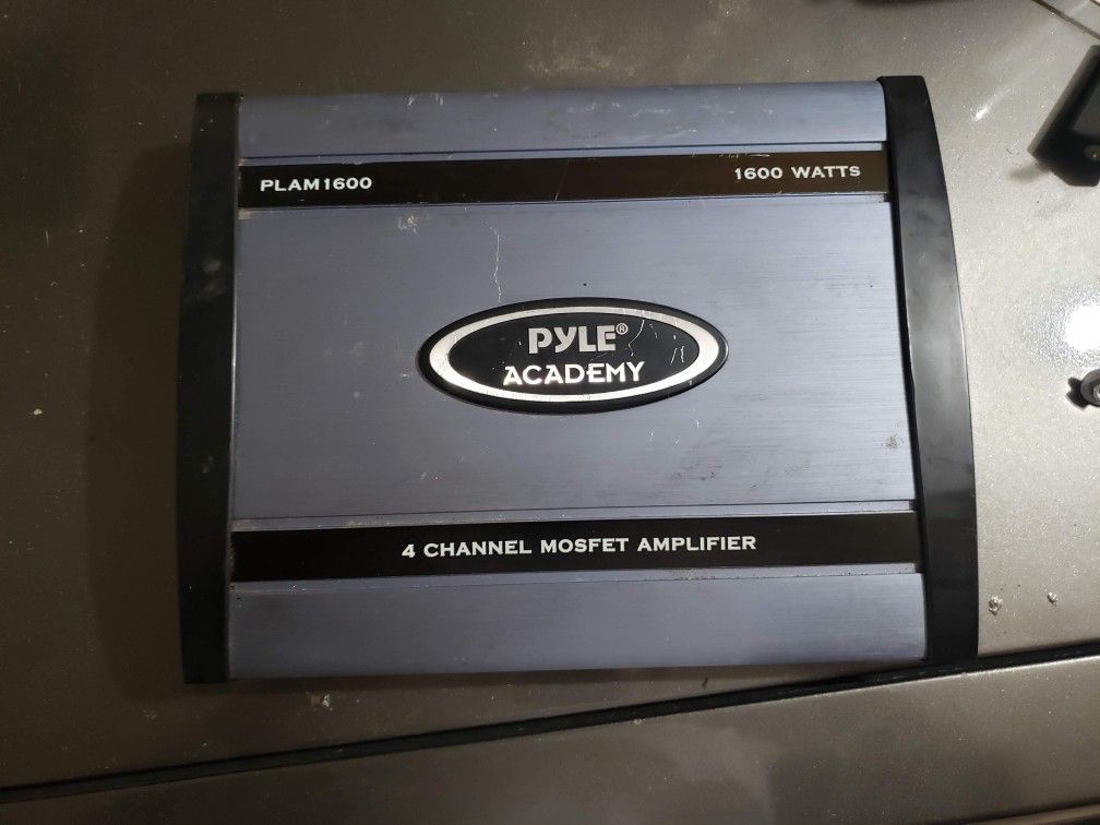 Pyle Academy 4channel amp