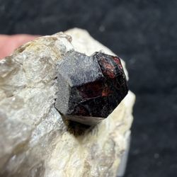 🌟 Alaskan Almandine Garnet Crystal in Matrix – Wrangell Garnet Ledge 🌟
