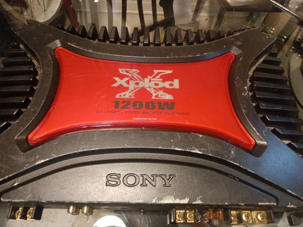 Sony 1200W Amplifier