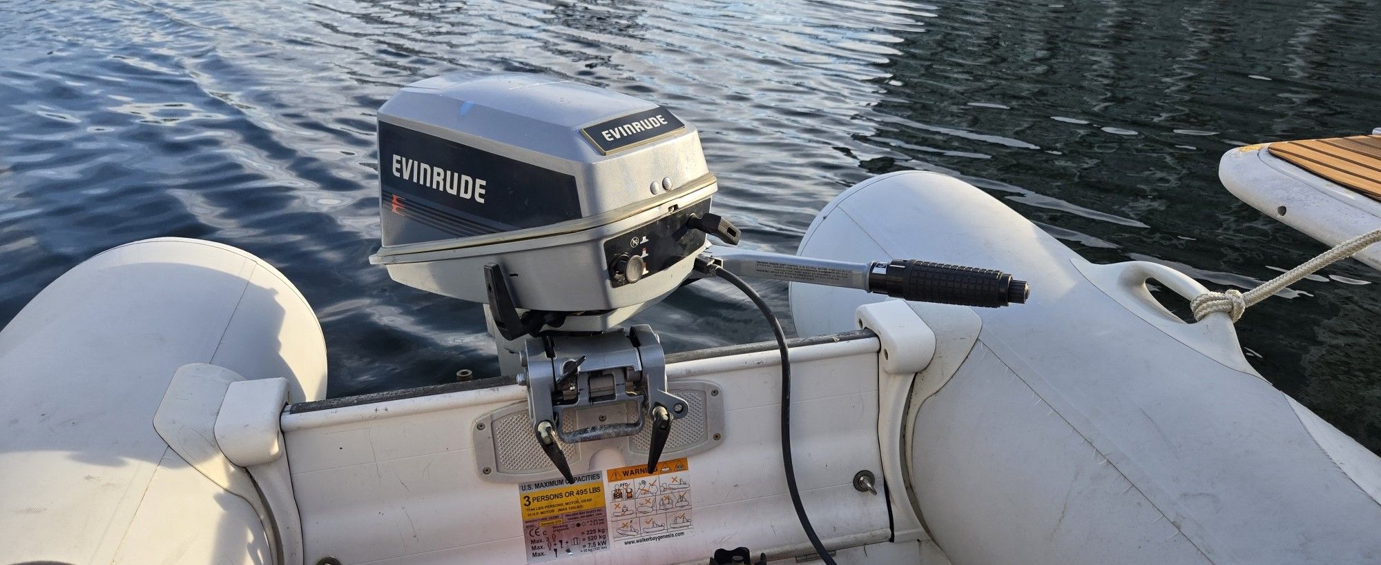 Evinride 2 Stroke 8hp Outboard Motor