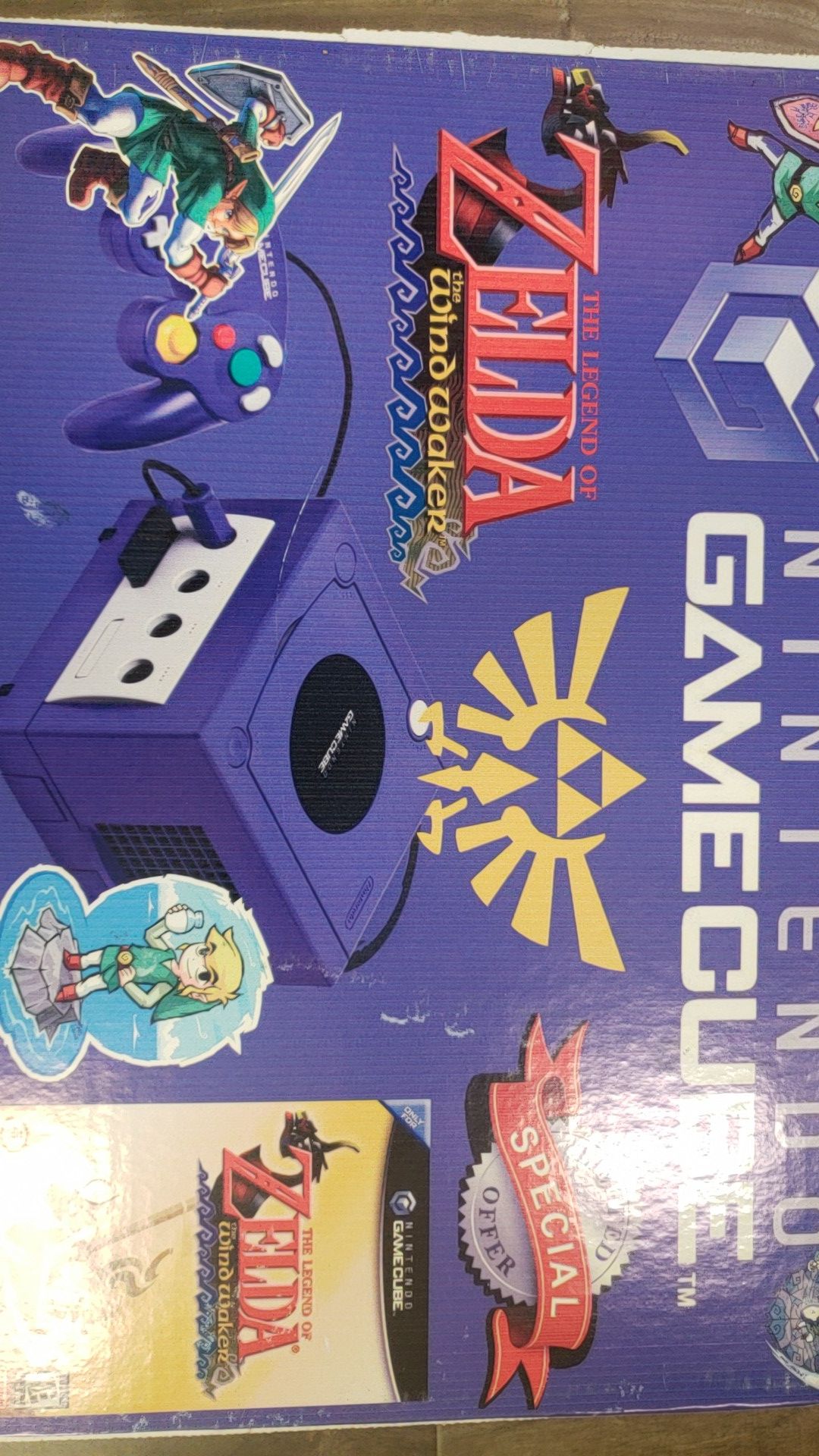 Nintendo gamecube, complete, delivery available, get it today, no game
