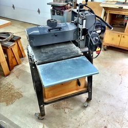 Thickness drum sander