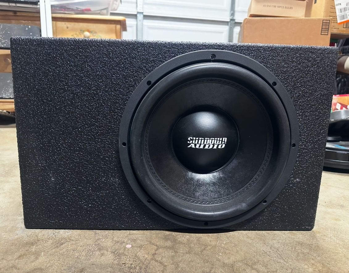 Sundown SA series 12” 750W subwoofer