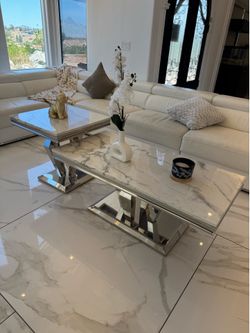 Coffee table and end table set