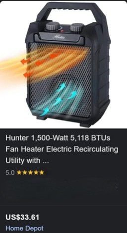 Fan And Heater 