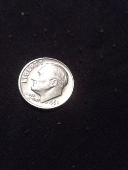 1968 no meat market dime it looks like it's a proof