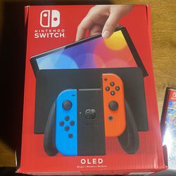 Brand New Nintendo Switch OLED + Games And Accessories (Read Description)