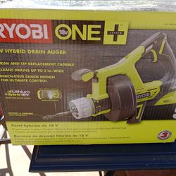 Ryobi hybrid drain auger