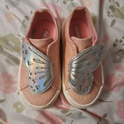 Butterfly Toddler Shoes For Girls 