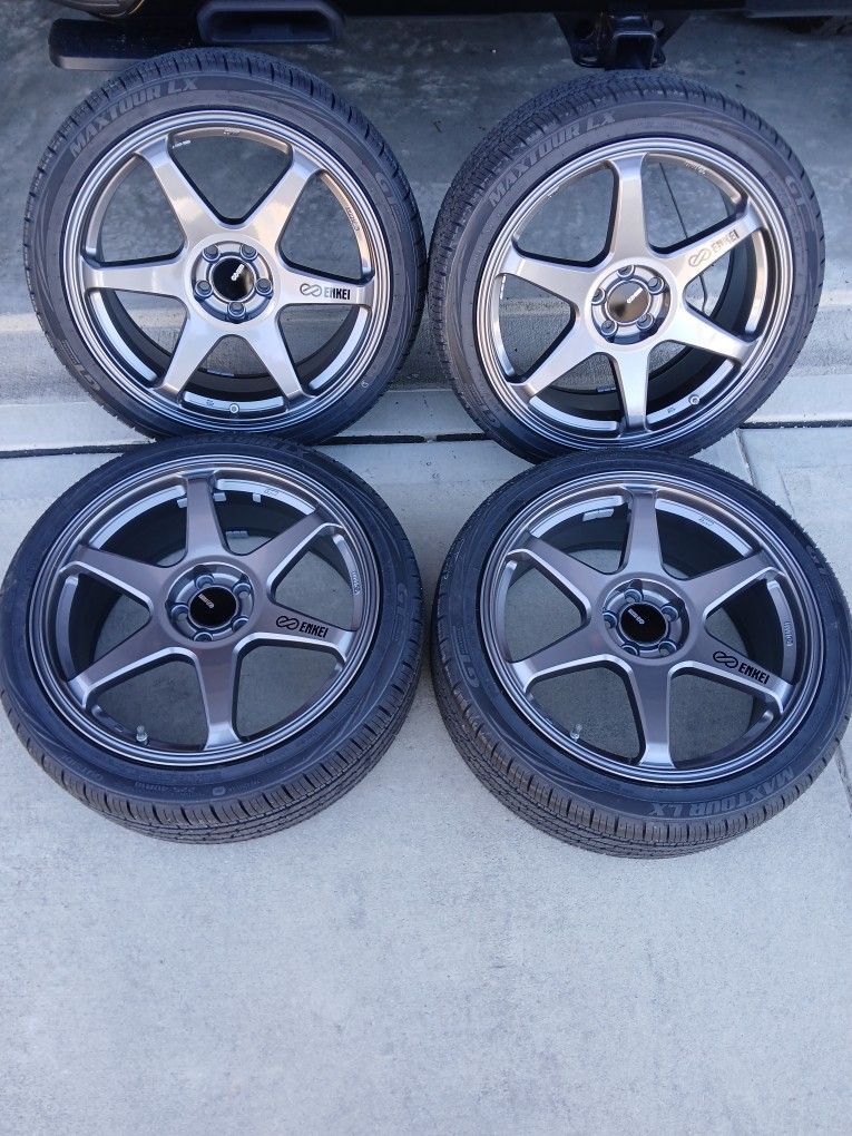 18in Enkie Wheels 5x100