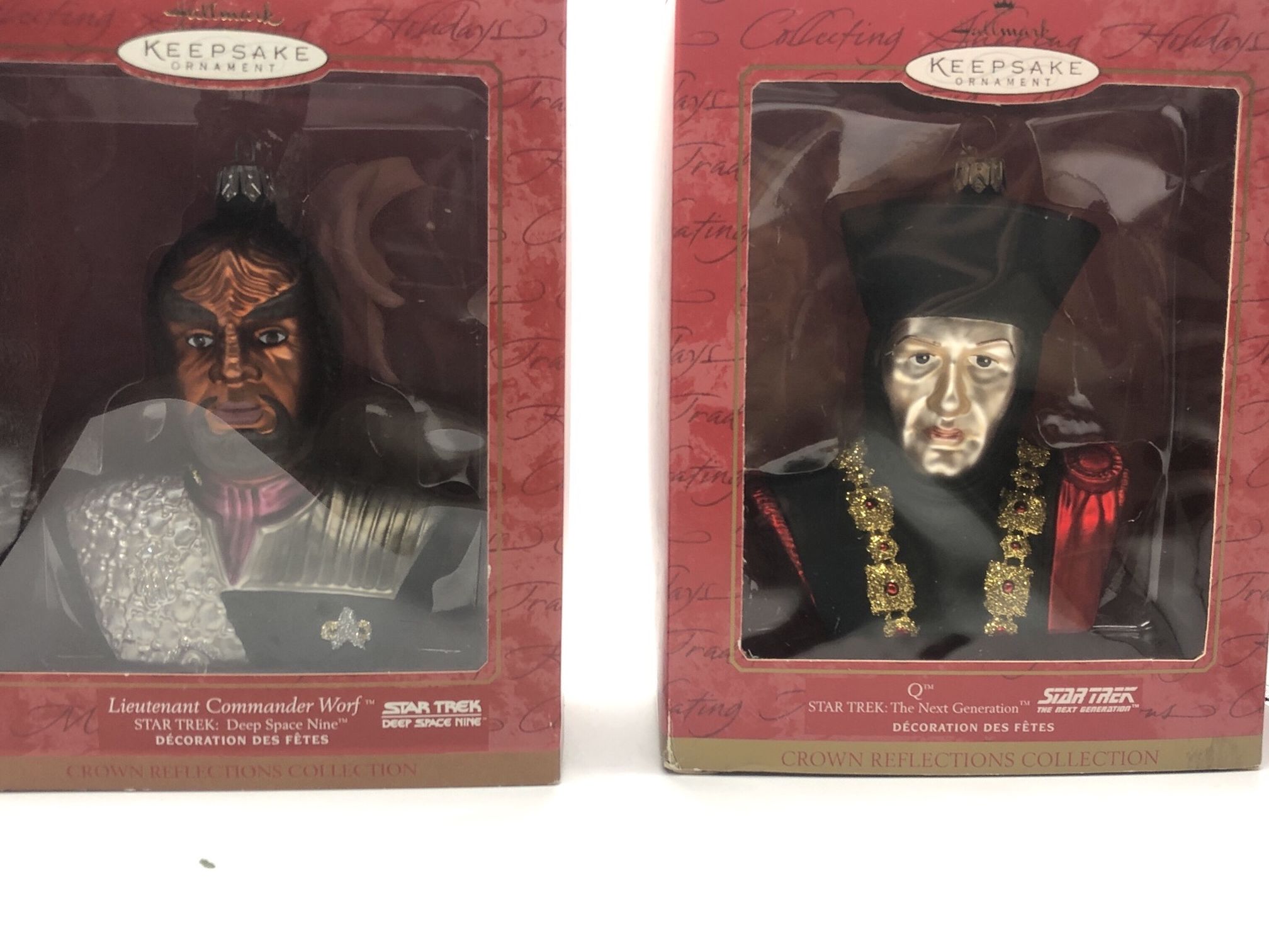 Star Trek Glass Ornaments