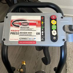 Simpson 2.5 GPM Pressure washer