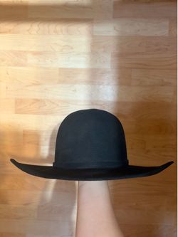Rodeo king open crown cowboy hat