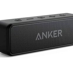 Anker Soundcore 2 Portable Bluetooth Speaker, Waterproof, 24H Playtime