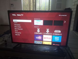 Roku TV tv works great