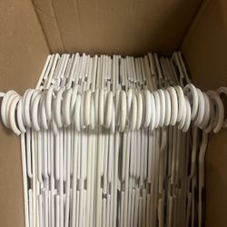 50 White Hangers