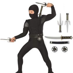 Children’s black ninja Costume 