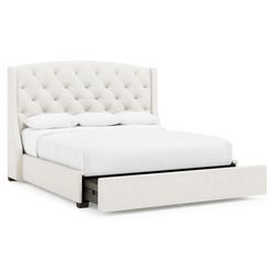 Jordan Espresso King Storage Shelter Bed (64" H)