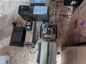 Military radio ham radio lot as is