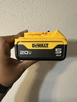 New Dewalt 5ah Battery!