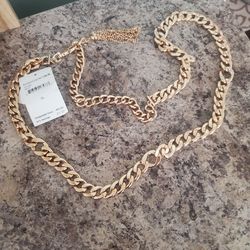 Gold Chain Belt Brand New