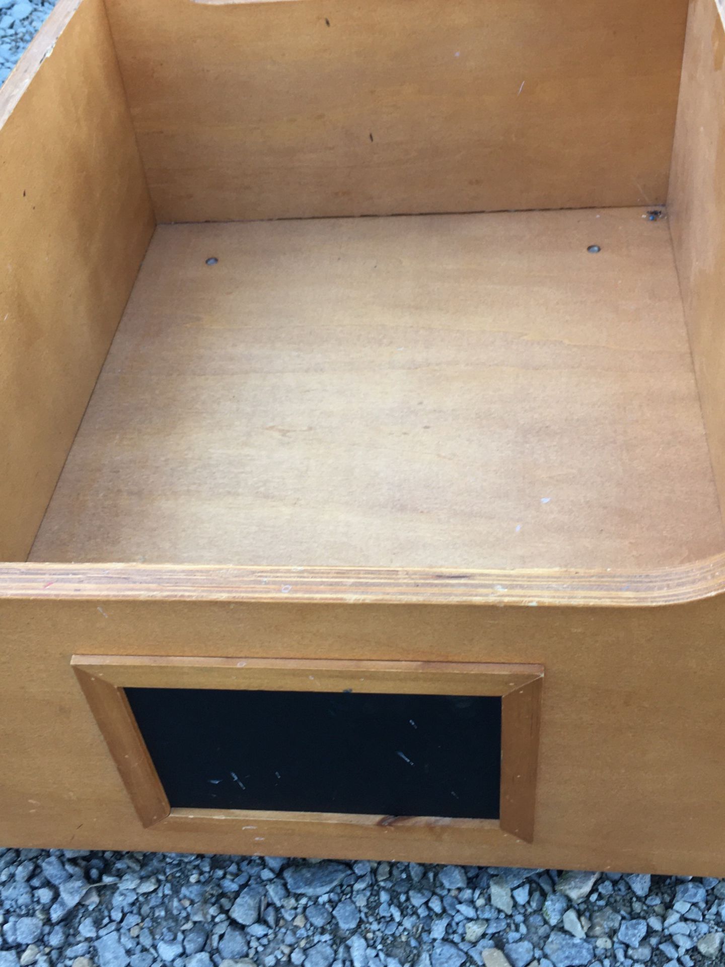 Rolling storage box / under bed drawer