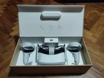 Meta Oculus Quest 2 128 GB All-In-One Advanced Virtual Reality VR Headset Gaming Console